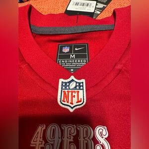 On field youth, Brock Purdy 49ers jersey